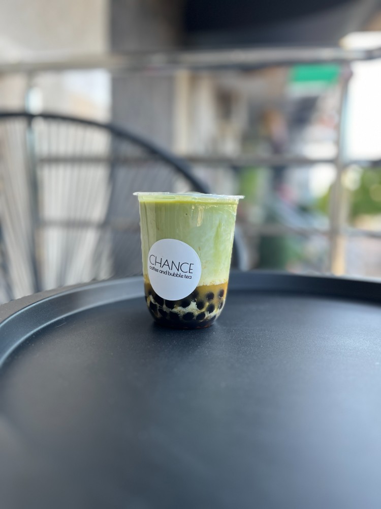 Mango matcha Bubble