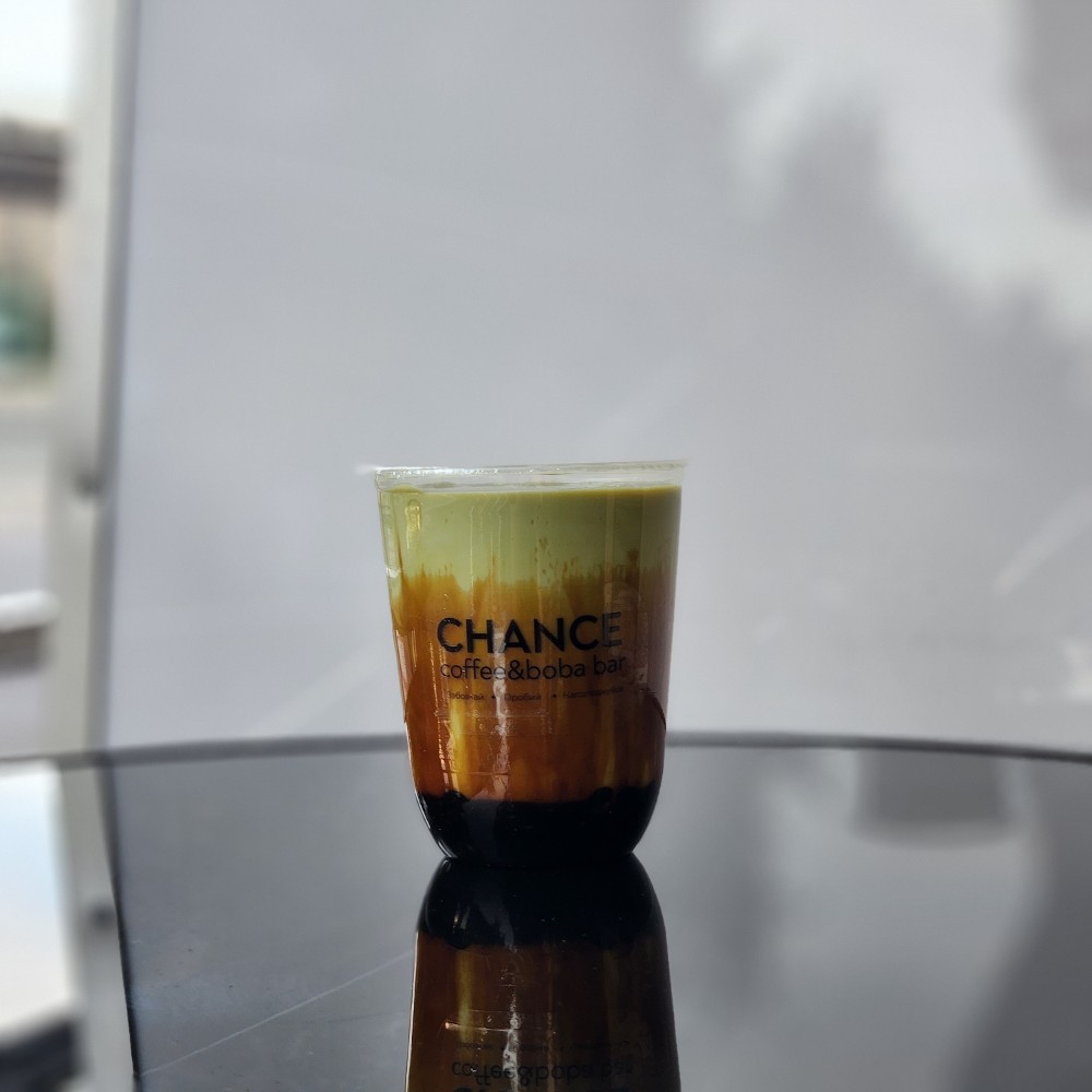 Brown sugar matcha Bubble