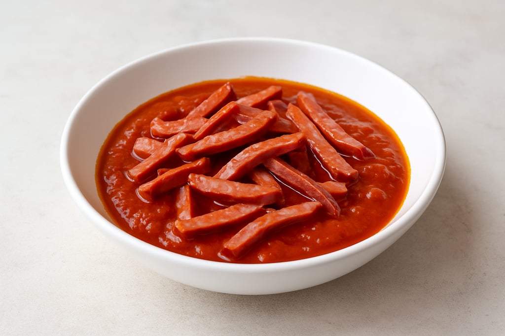 Підлива з ковбаскою