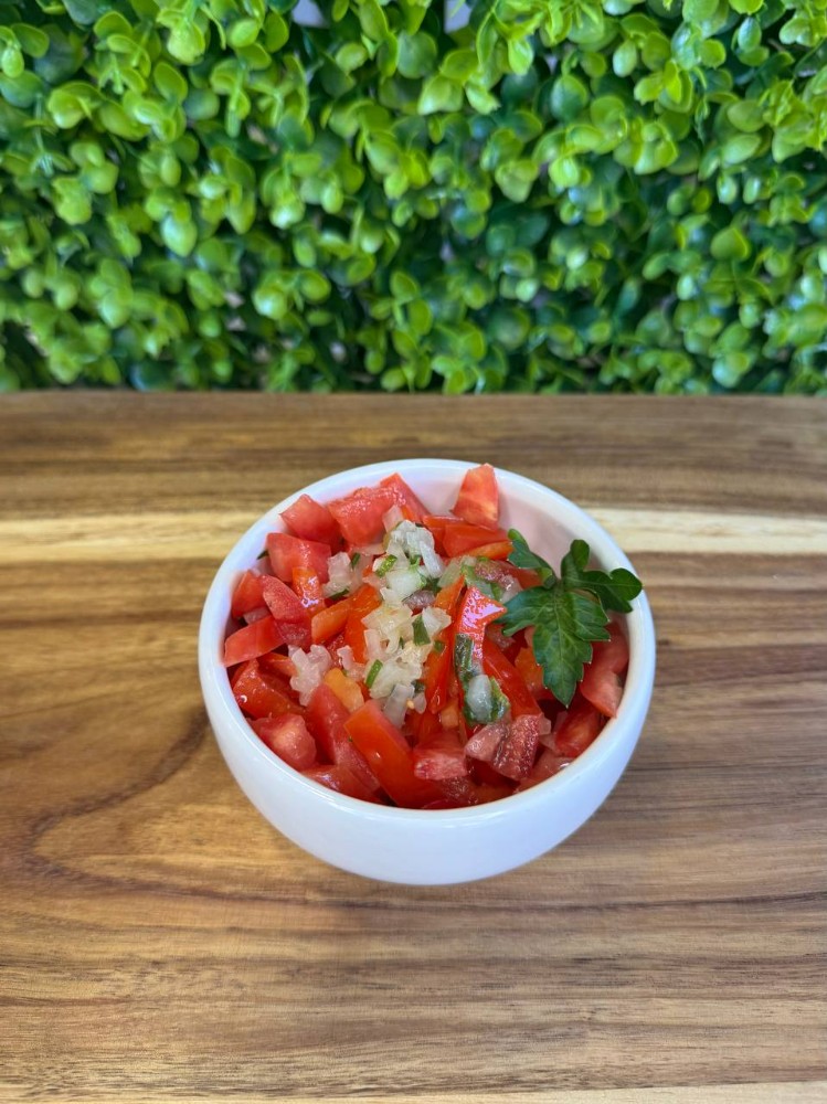 Салат з томатів і солодкого перцю