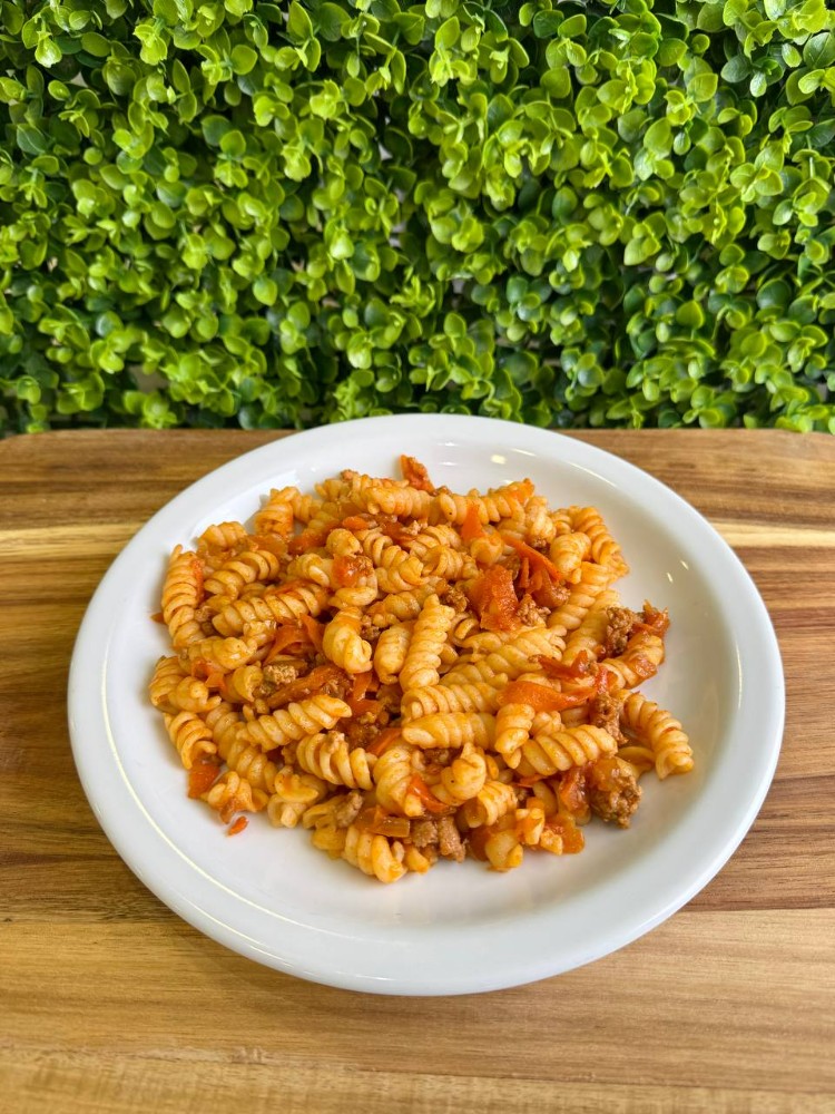 Макарони по флотськи 