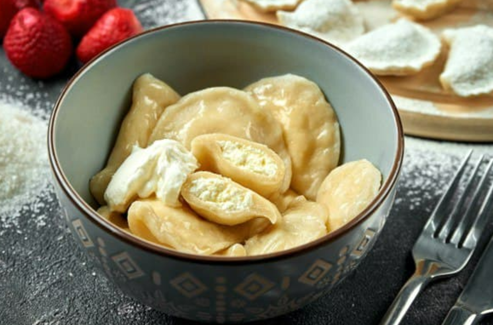 Вареники з сиром