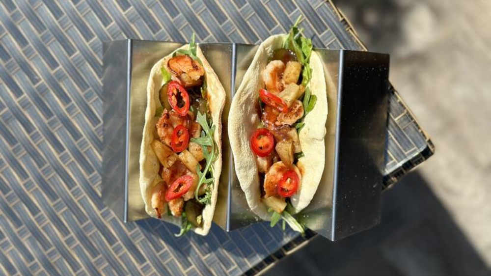 Піта з креветкою 