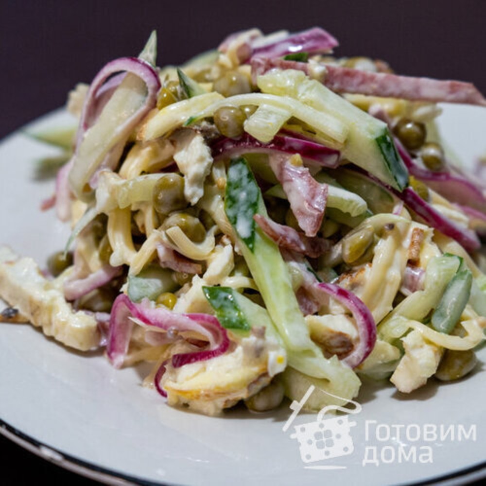 Салат "Гудзик"