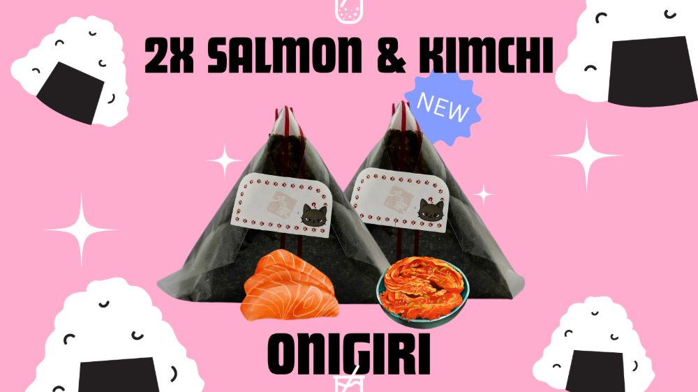 Salmon & Kimchi Onigiri