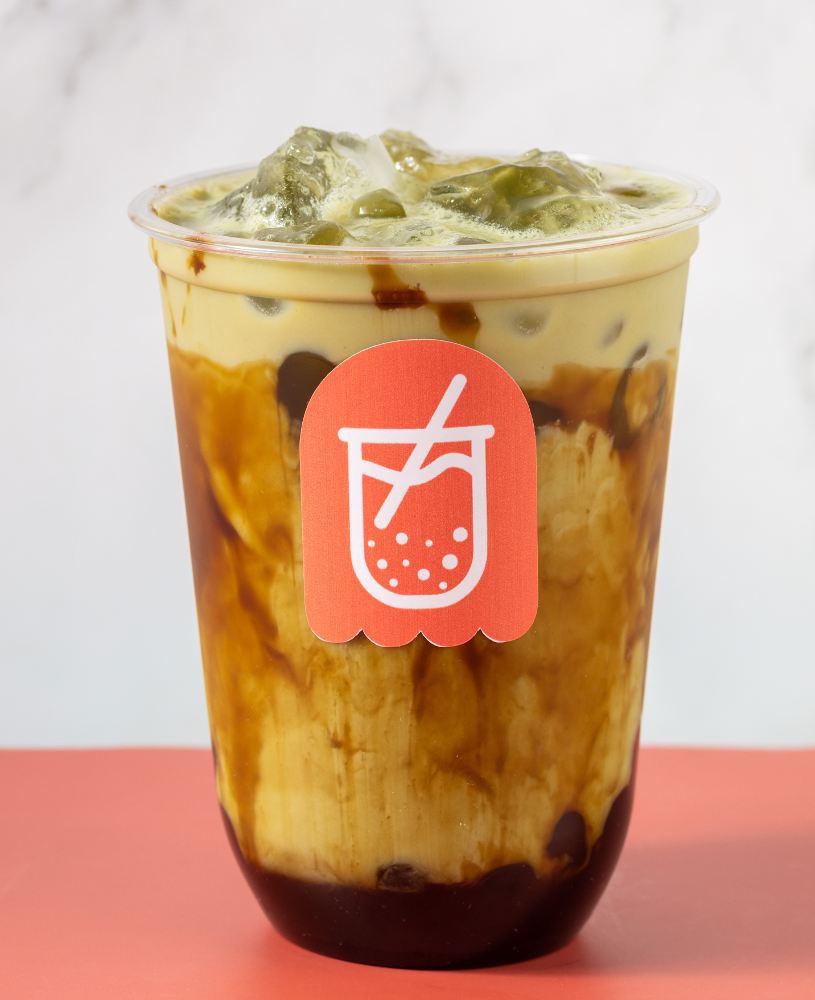 Matcha Latte BROWN Sugar LARGE / მატჩა ყავისფერი შაქრით დიდი