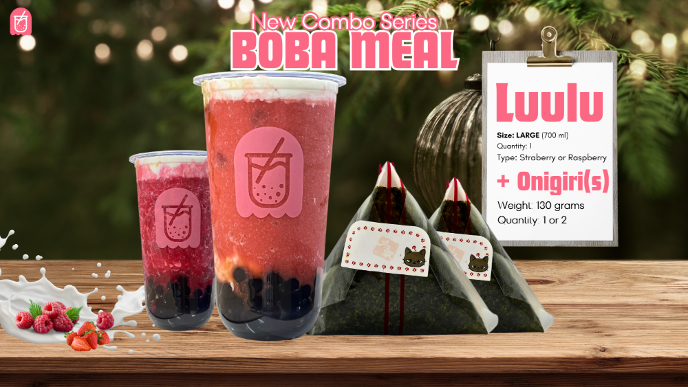 Luulu L + 2x onigiri