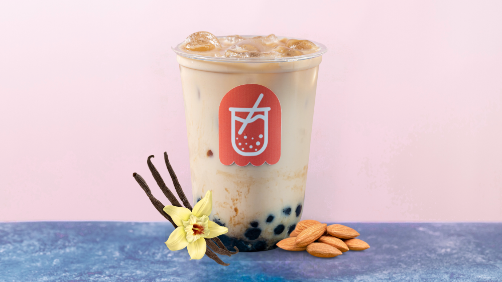 Vanilla & Almond milk tea LARGE