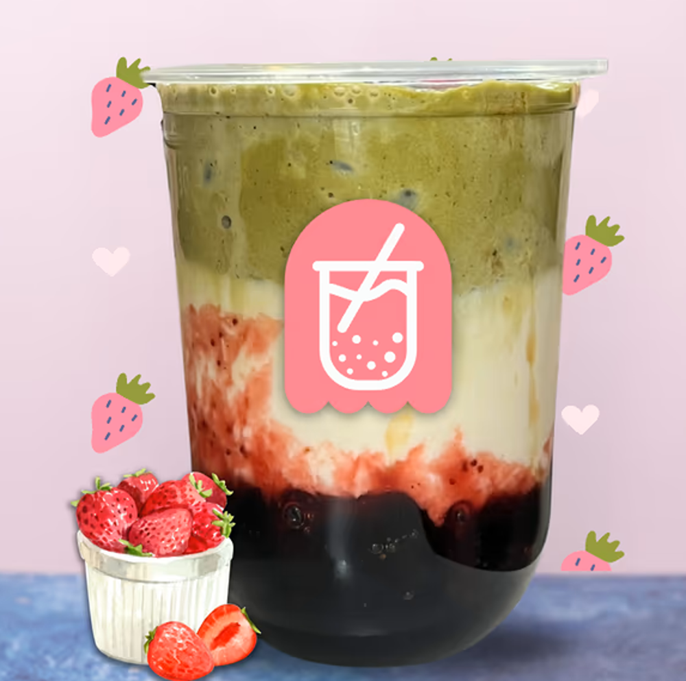 matcha strawberry MEDIUM