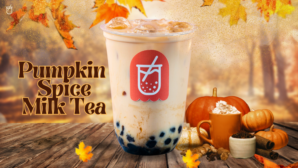 pumpkin spice milk tea LARGE / ფამფქინ სფაისი საშუალო