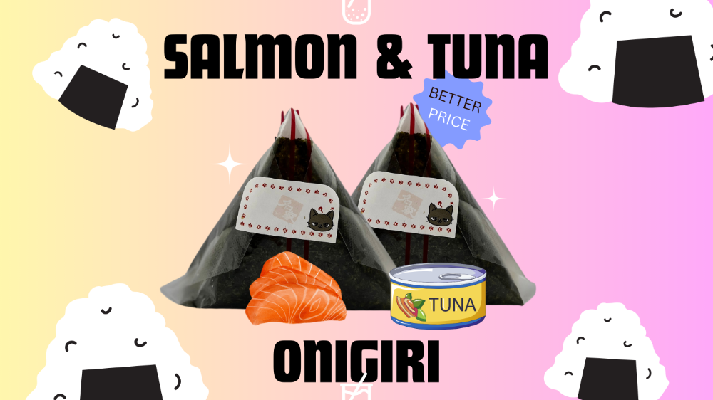 Salmon & Tuna Onigiri