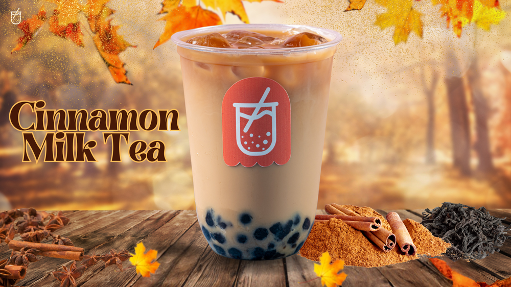 Cinnamon Milk Tea LARGE