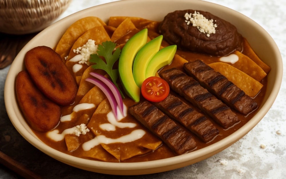 Chilaquiles Arrachera