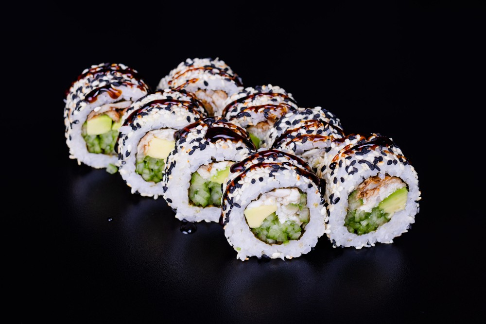 Каліфорнія  без сиру з вугром