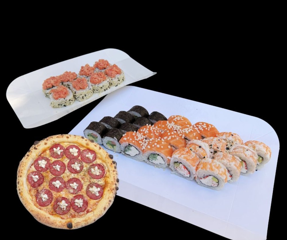 Сет тижня "Сушіденс"+ Піца Салямі філа