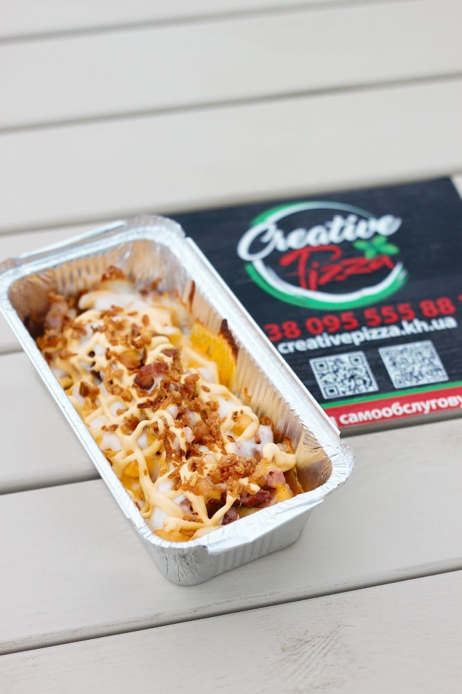 Картопля фрі з беконом