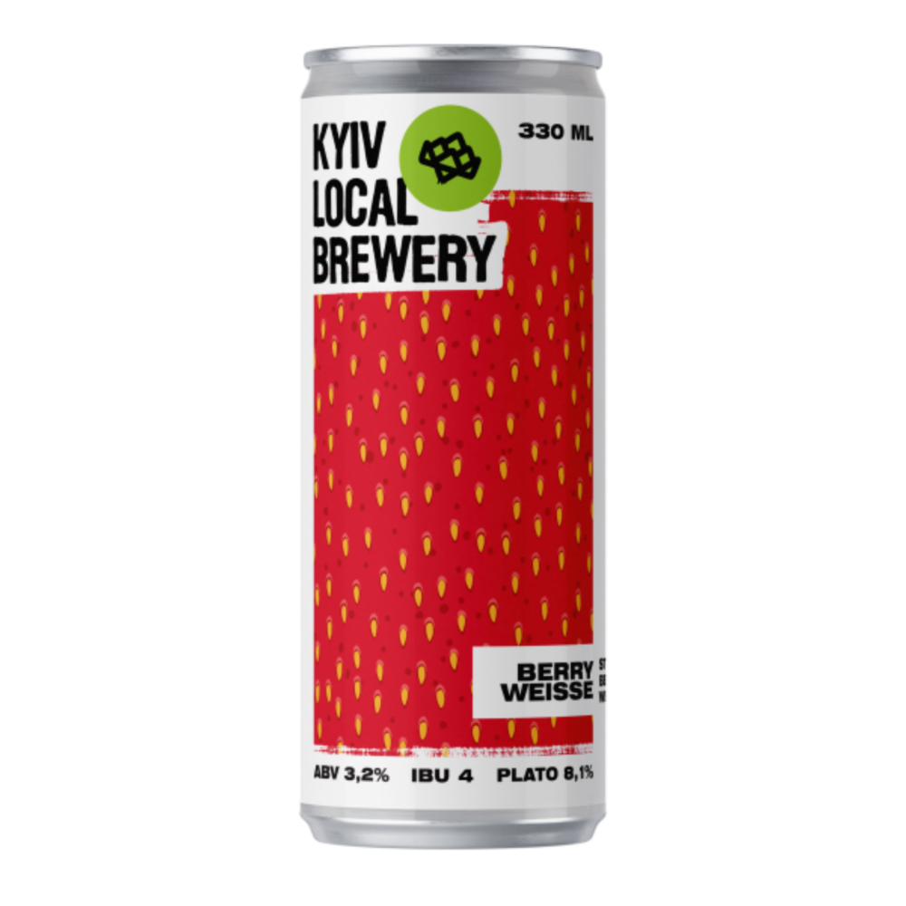 Пиво світле Berliner Weisse 0,33 ж/б