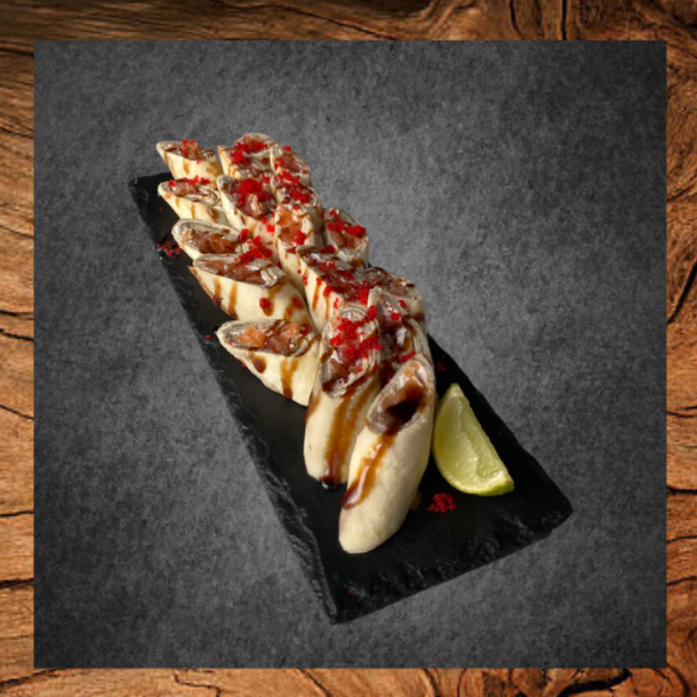 Млинці з лососем