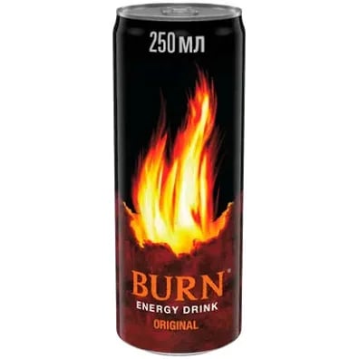 Енергетичний безалкогольний напій Burn
