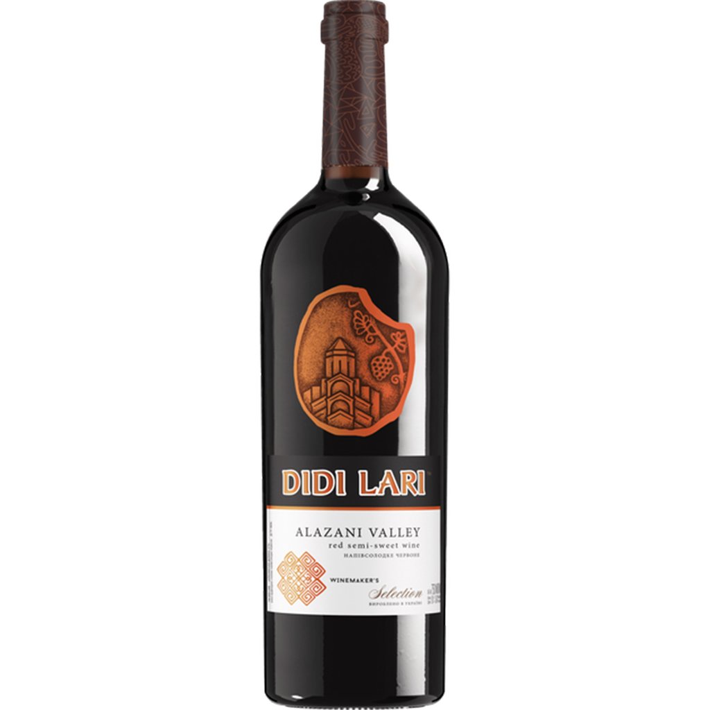 Вино Didi Lari Алазанська долина червоне напівсолодке 
