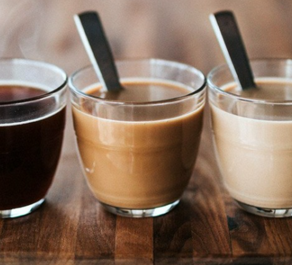 Американо з молоком