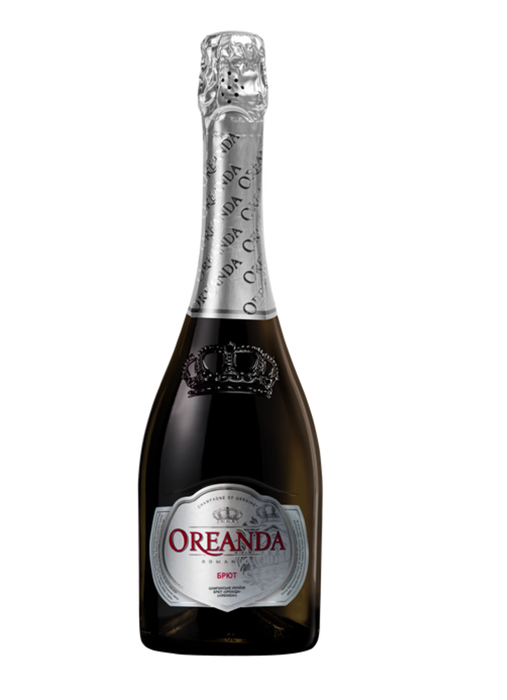 Вино ігристе Oreanda біле брют 12.5% 0,75 л