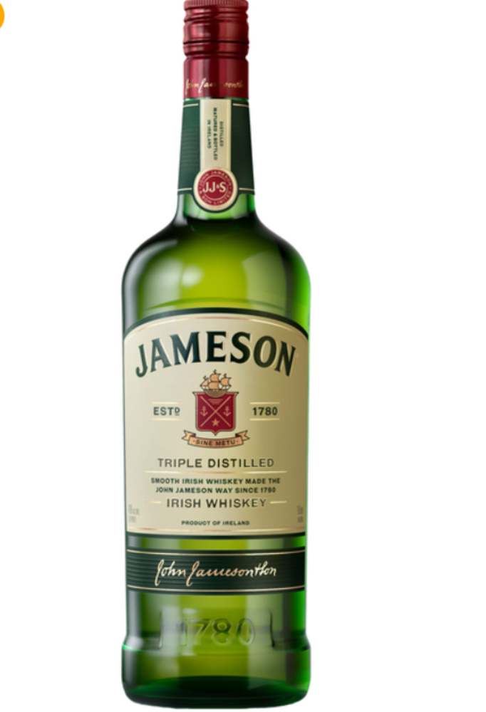 Віскі Jameson Irish Whiskey Джеймсон 40%