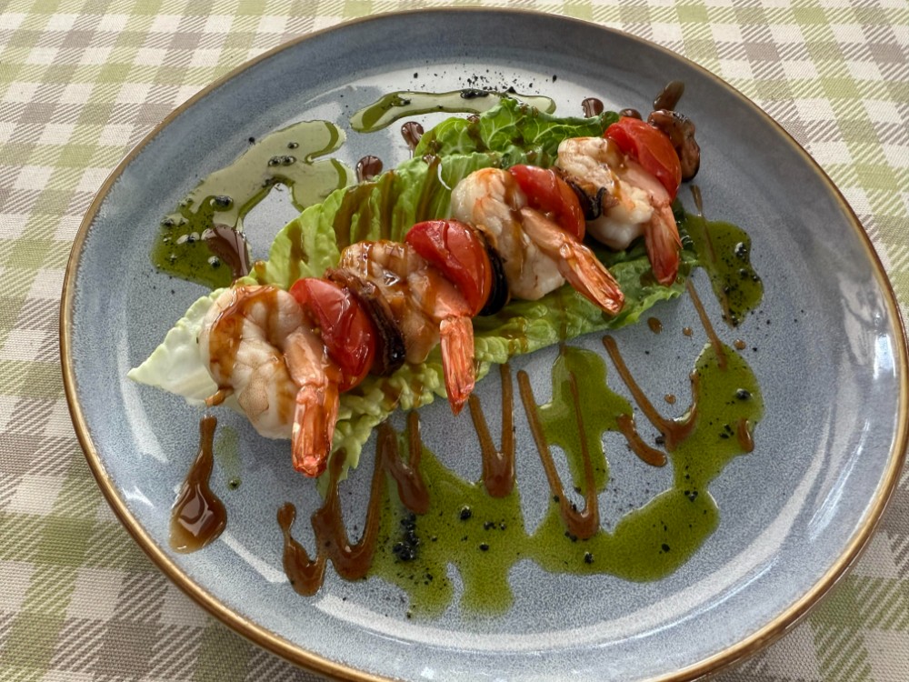 Шашличок з морепродуктів