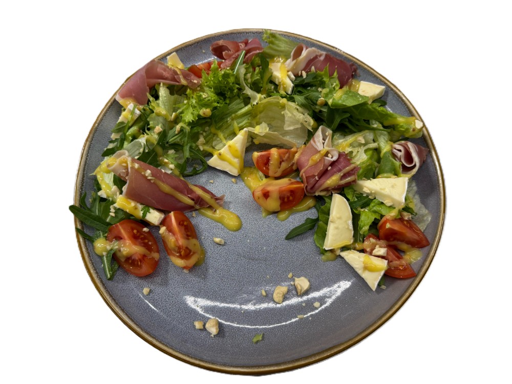 Стакан Салат з прошуто та апельсином 1 шт