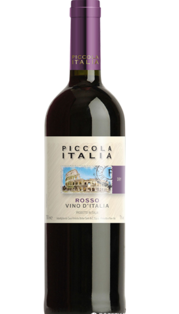 Вино Piccola Italia червоне сухе