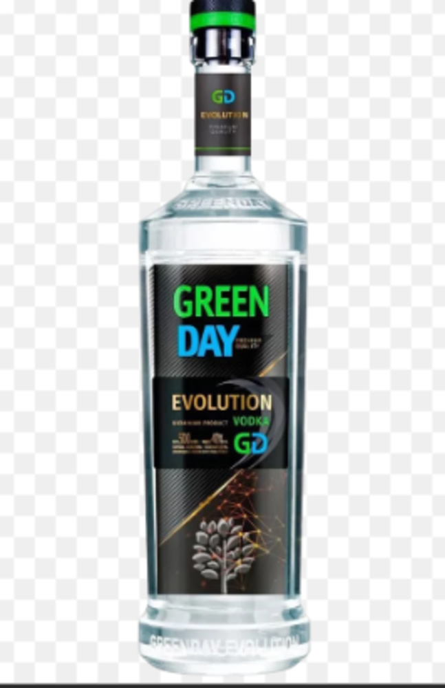 Горілка Зелений день ТМ Green day 0,5 л 40%