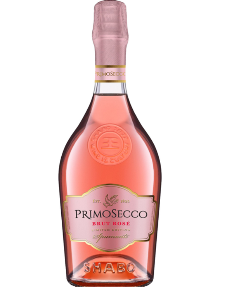 Вино ігристе брют рожеве Primo Secco ТМ "Шабо" 0,75 л.