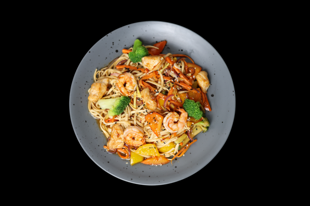 Локшина удон ТЕРИЯКІ МОРЕПРОДУКТИ (340 грамів)