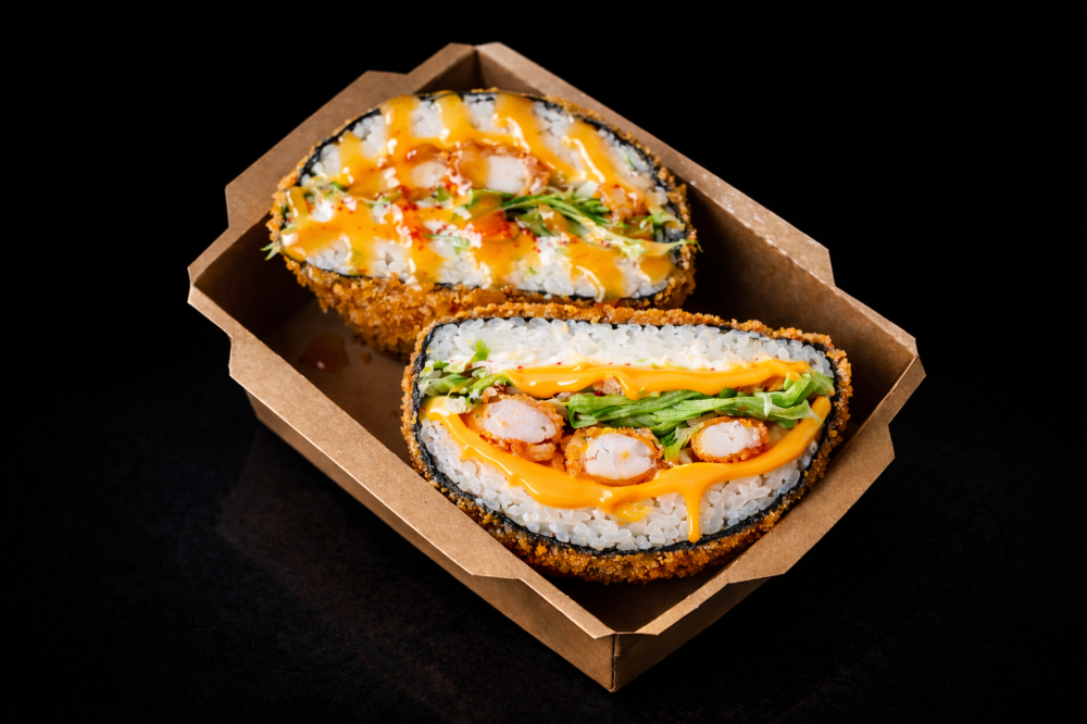 Сушібургер з креветками ПАНКО (300 грамів)