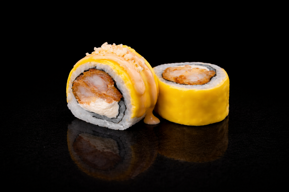 Чіз рол з креветками ДУО - 8 шм. (290 грамів)