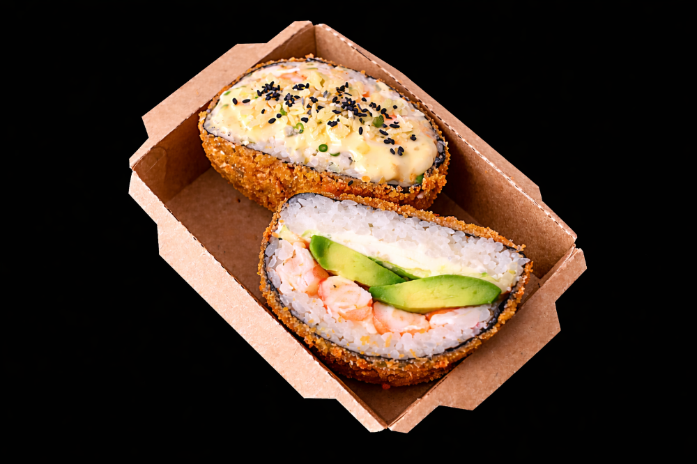 Сушібургер з креветками (300 грамів)