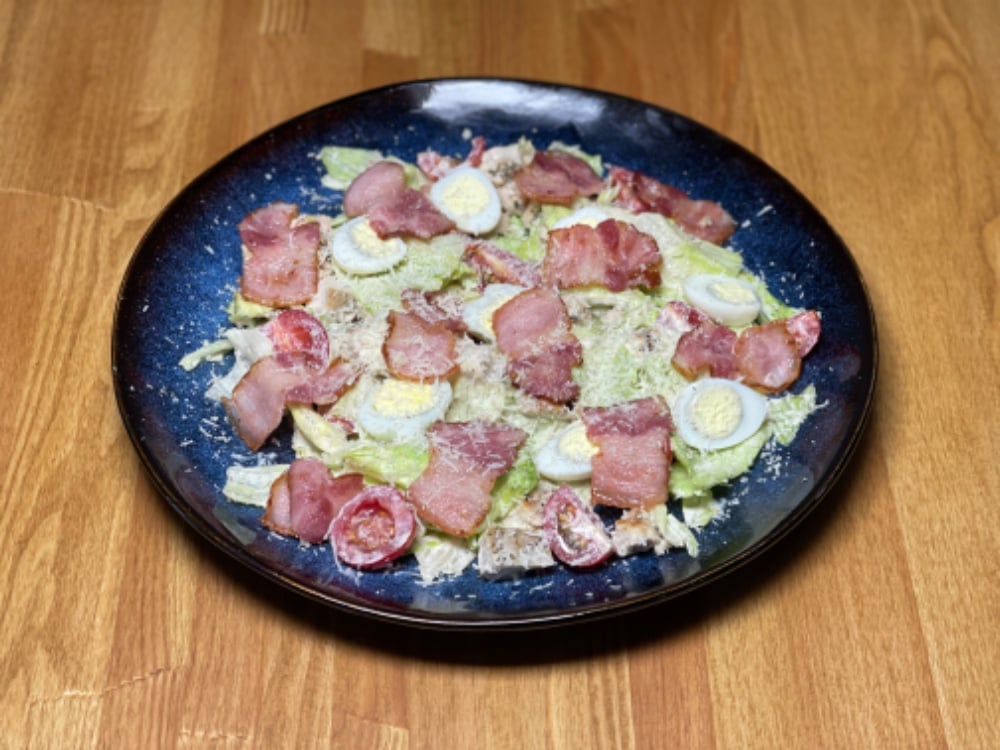 Салат Цезар з куркою і беконом 310 г.
