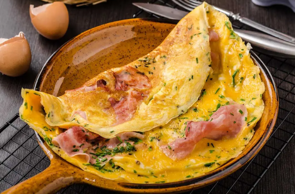 Trois Jambons omelette