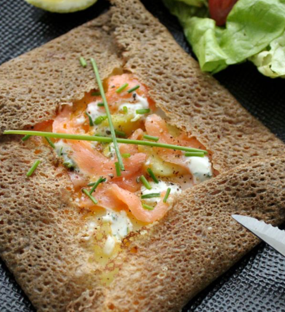 Crêpe au Saumon 