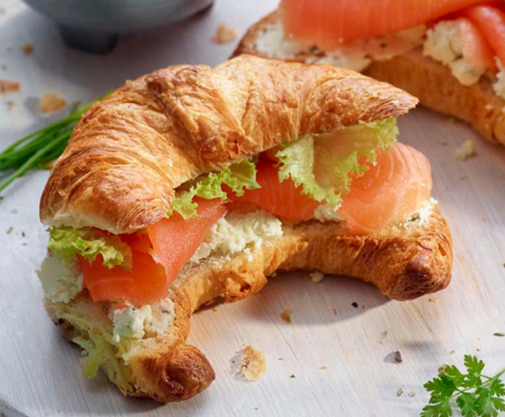 Croissant au Saumon 