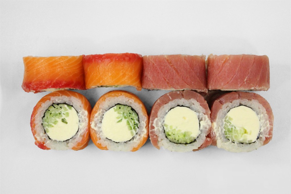 Філадельфія з лососем і тунцем GLV