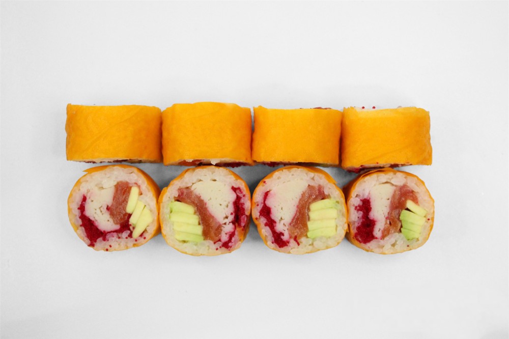 Маменорі зі сніговим крабом і лососем GLV