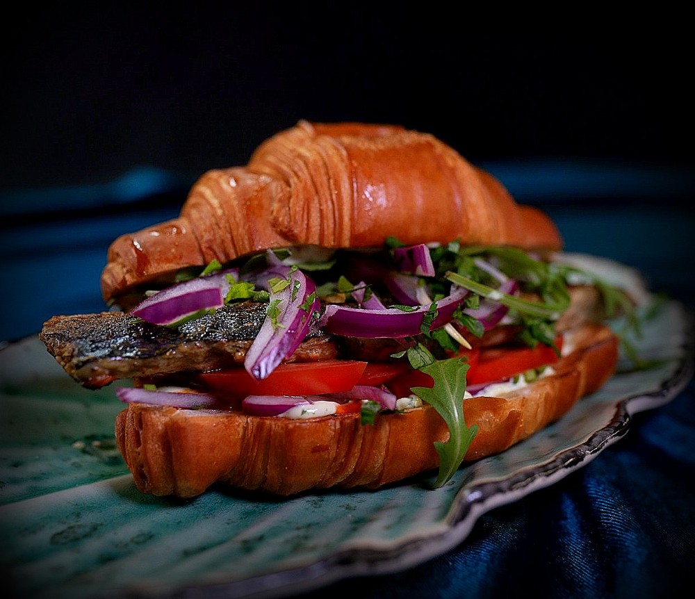 Круасан з макреллю