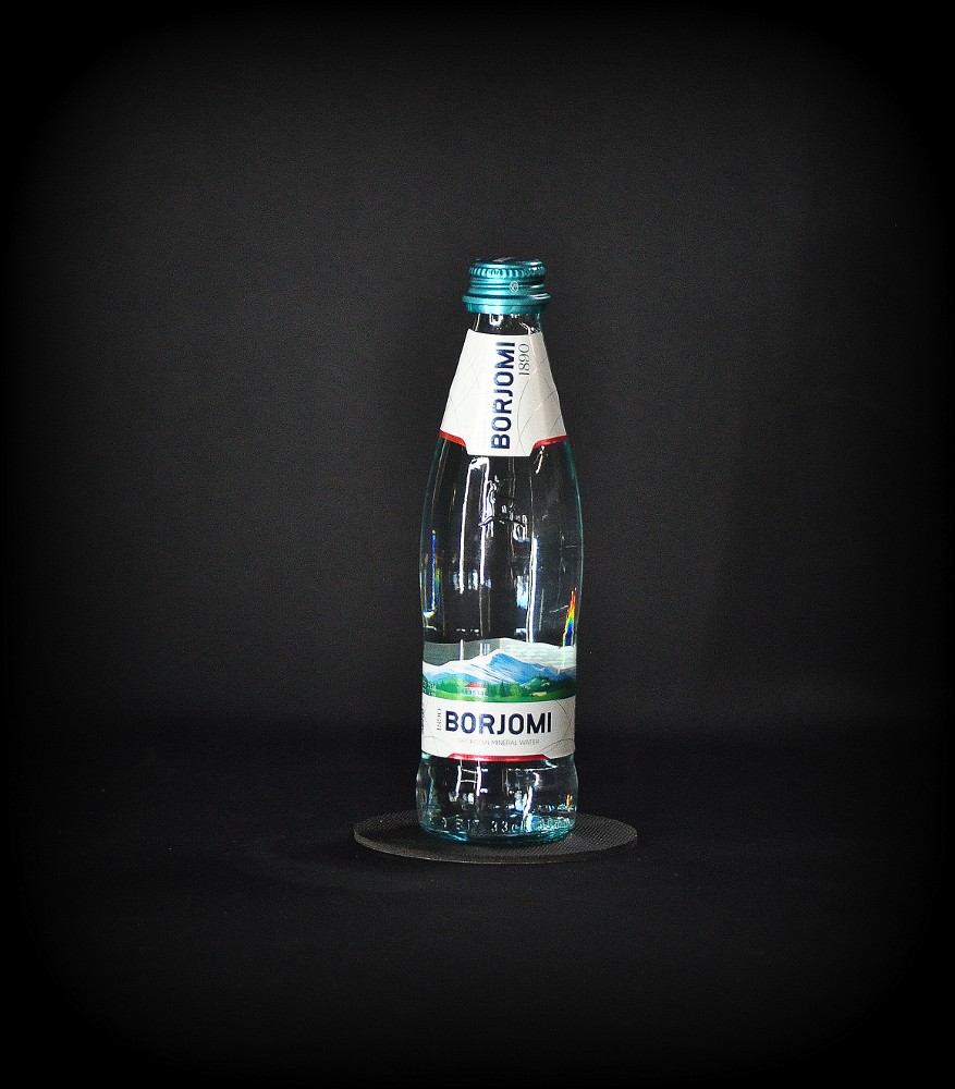 Вода газ  BORJOMI скло 0,33 л