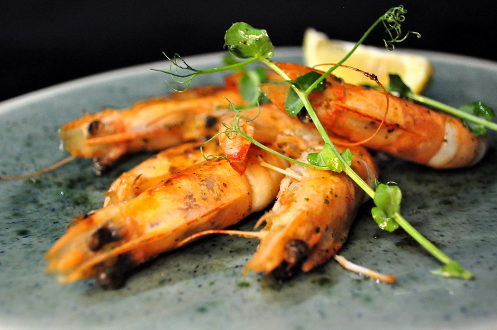 Креветки з гриля