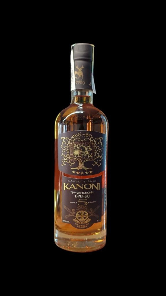 Бренді Kanoni 5 років 100мл