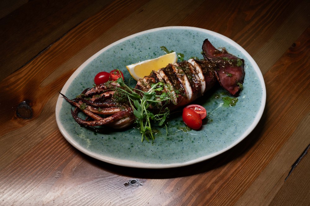 Кальмар з гриля