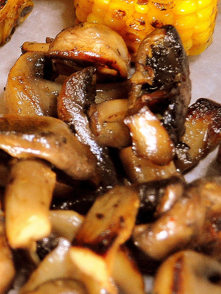 Печериці з гриля