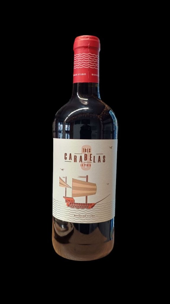 Вино La Pianta Tres Carabelas черв.сухе 0.750л