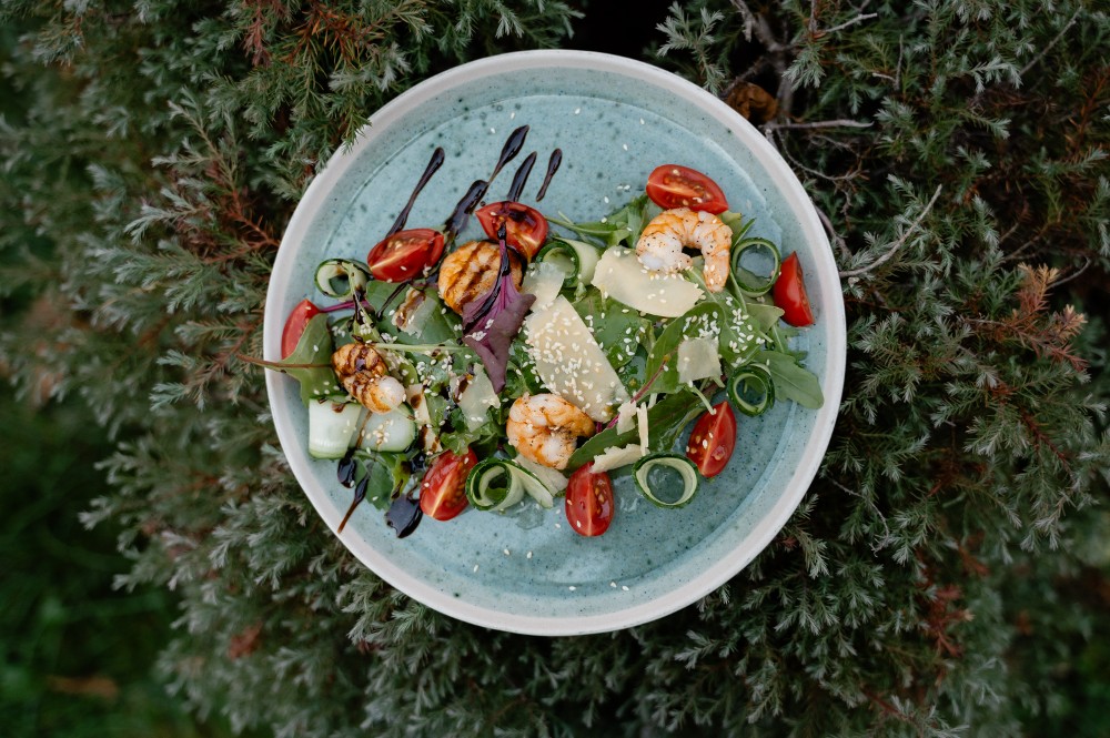 Салат з креветкою